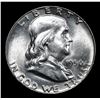 Image 2 : 1950-p . . Franklin Half Dollar 50c Grades Select+ Unc