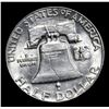 Image 3 : 1958-p . . Franklin Half Dollar 50c Grades Select+ Unc