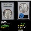 Image 1 : ANACS 1879-s . Great Gem Example Morgan Dollar $1 Graded ms65 By ANACS