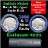 Image 1 : Buffalo Nickel Shotgun Roll in Old Bank Style Wrapper 1924 & d Mint Ends (fc)