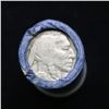 Image 2 : Buffalo Nickel Shotgun Roll in Old Bank Style Wrapper 1928 & d Mint Ends (fc)
