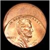 Image 2 : Mint Error Struck 35% Off Center Very Near Gem Lincoln Cent 1c Grades Choice+ Unc RB