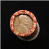Image 3 : Mixed small cents 1c orig shotgun roll, 1918-s Wheat Cent, 1931-s Wheat Cent other end