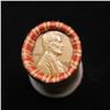 Image 3 : Mixed small cents 1c orig shotgun roll, 1931-s Wheat Cent, 1917-d Wheat Cent other end