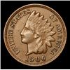 Image 2 : 1906 Indian Cent 1c Grades xf+