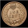 Image 3 : 1906 Indian Cent 1c Grades xf+