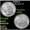 Image 1 : 1900-p Morgan Dollar $1 Grades Select+ Unc