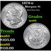 Image 1 : 1879-o Morgan Dollar $1 Grades Select Unc