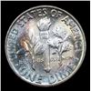 Image 3 : 1955-p Rainbow Toned Roosevelt Dime 10c Grades Choice+ Unc