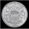 Image 2 : 1883 Shield Nickel 5c Grades Select Unc