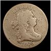 Image 2 : 1806 Draped Bust Half Cent 1/2c Grades f details