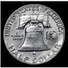 Image 3 : 1949-d Franklin Half Dollar 50c Grades Select Unc+ FBL