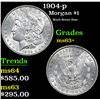 Image 1 : 1904-p Morgan Dollar $1 Grades Select+ Unc
