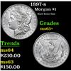 Image 1 : 1897-s Morgan Dollar $1 Grades Select+ Unc