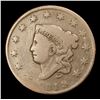 Image 2 : 1819 Coronet Head Large Cent 1c Grades f+