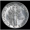 Image 3 : 1941-p Mercury Dime 10c Grades Select Unc+ FSB