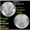 Image 1 : 1902-o Morgan Dollar $1 Grades Choice+ Unc