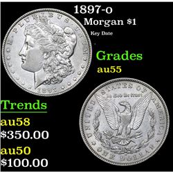 1897-o Morgan Dollar $1 Grades Choice AU