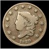 Image 2 : 1829 Coronet Head Large Cent 1c Grades f+