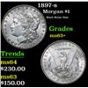 Image 1 : 1897-s Morgan Dollar $1 Grades Select+ Unc