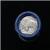 Image 3 : Buffalo Nickel Shotgun Roll in Old Bank Style Wrapper 1925 & s Mint Ends (fc)