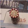 Image 2 : Mixed small cents 1c orig shotgun roll, 1858 Flying Eagle, 1896 Indian Cent other end