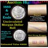 Image 1 : ***Auction Highlight*** 1889 & CC Uncirculated Morgan Dollar Shotgun Roll . . (fc)