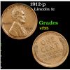 Image 1 : 1912-p Lincoln Cent 1c Grades vf++