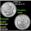 Image 1 : 1882-p Morgan Dollar $1 Grades Select Unc