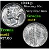 Image 1 : 1944-p Mercury Dime 10c Grades Choice+ Unc