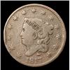 Image 2 : 1817 Coronet Head Large Cent 1c Grades vg+