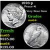 Image 1 : 1926-p Peace Dollar $1 Grades Choice+ Unc