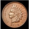 Image 2 : 1889 Indian Cent 1c Grades Select Unc BN