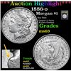 Image 1 : ***Auction Highlight*** 1886-o Morgan Dollar $1 Graded Select Unc By USCG (fc)