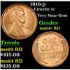 Image 1 : 1916-p Lincoln Cent 1c Grades Choice+ Unc RD