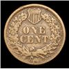 Image 3 : 1861 Indian Cent 1c Grades vf++