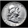 Image 2 : 1949-d Franklin Half Dollar 50c Grades Select Unc+ FBL