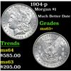 Image 1 : 1904-p Morgan Dollar $1 Grades Select+ Unc