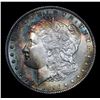 Image 2 : 1896-p Rainbow Toned Morgan Dollar $1 Grades Choice+ Unc