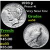 Image 1 : 1926-p Peace Dollar $1 Grades Choice AU/BU Slider