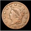 Image 2 : 1818 Coronet Head Large Cent 1c Grades vf+