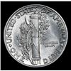 Image 3 : 1941-p Mercury Dime 10c Grades Select Unc+ FSB