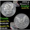 Image 1 : 1884-p Morgan Dollar $1 Grades Select Unc PL
