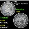 Image 1 : 1835 Capped Bust Dime 10c Grades vf++