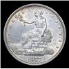 Image 2 : ***Auction Highlight*** 1877-p Trade Dollar $1 Graded Select Unc By USCG (fc)