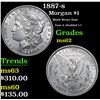Image 1 : 1887-s Morgan Dollar $1 Grades Select Unc