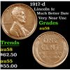 Image 1 : 1917-d Lincoln Cent 1c Grades Choice AU/BU Slider