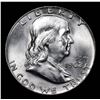 Image 2 : 1962-d Franklin Half Dollar 50c Grades Select+ Unc