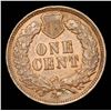Image 3 : 1906 Indian Cent 1c Grades Choice AU/BU Slider