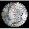 Image 2 : 1879-s Rainbow Toned Morgan Dollar $1 Grades Select+ Unc
